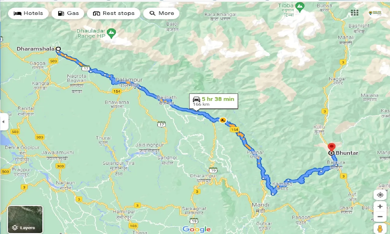 dharamshala-to-bhuntar-one-way