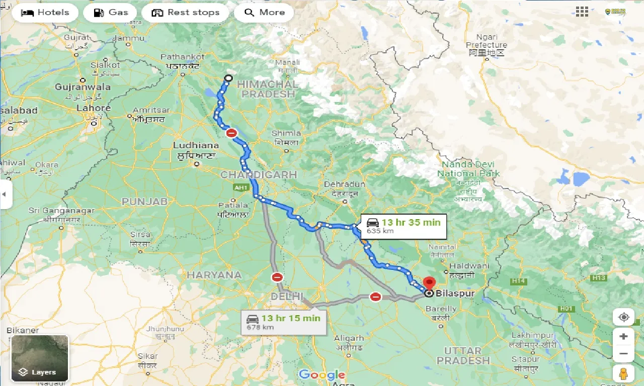 dharamshala-to-bilaspur-one-way