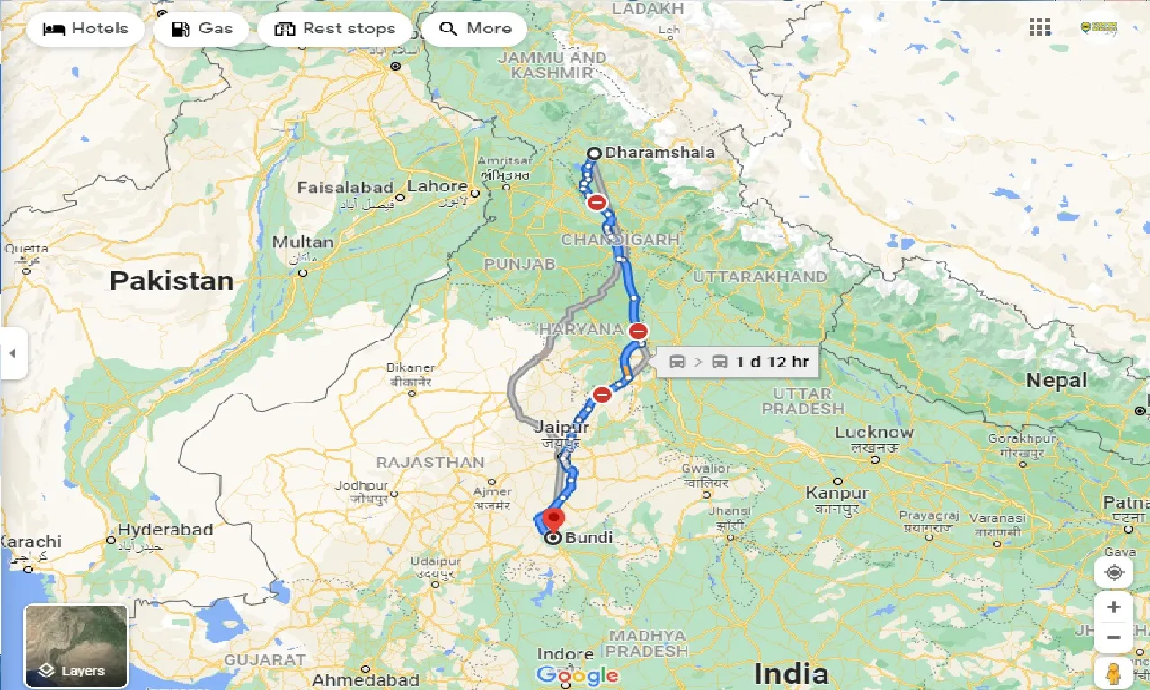 dharamshala-to-bundi-one-way