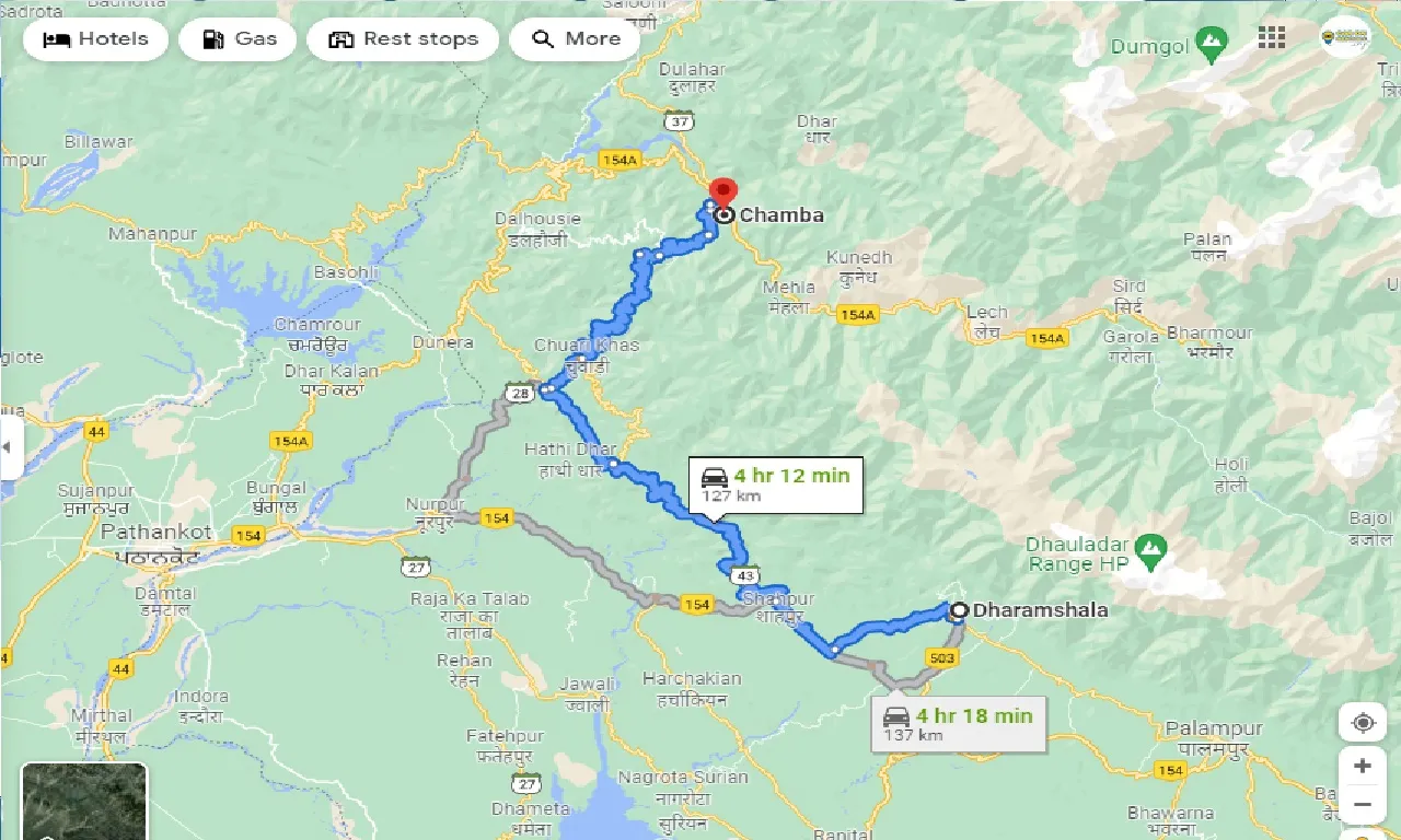dharamshala-to-chamba-hp-taxi