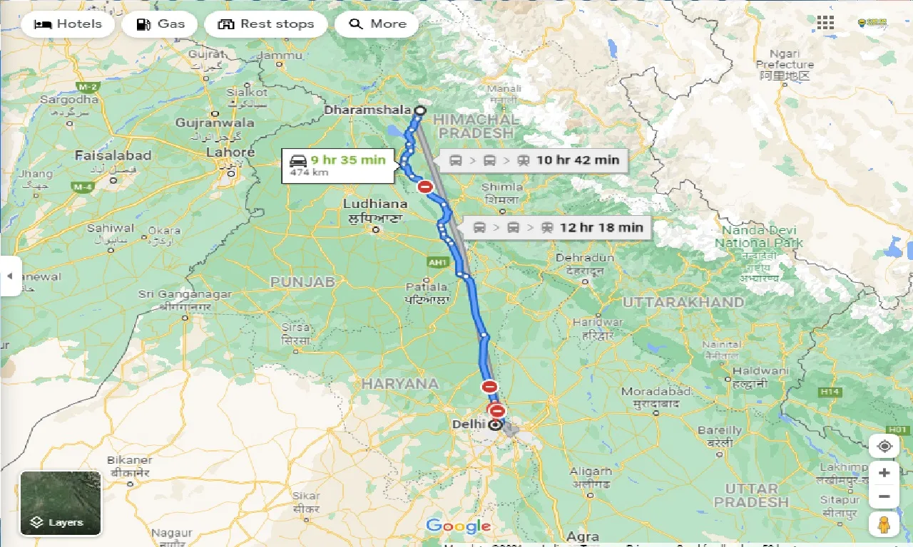 dharamshala-to-delhi-round-trip