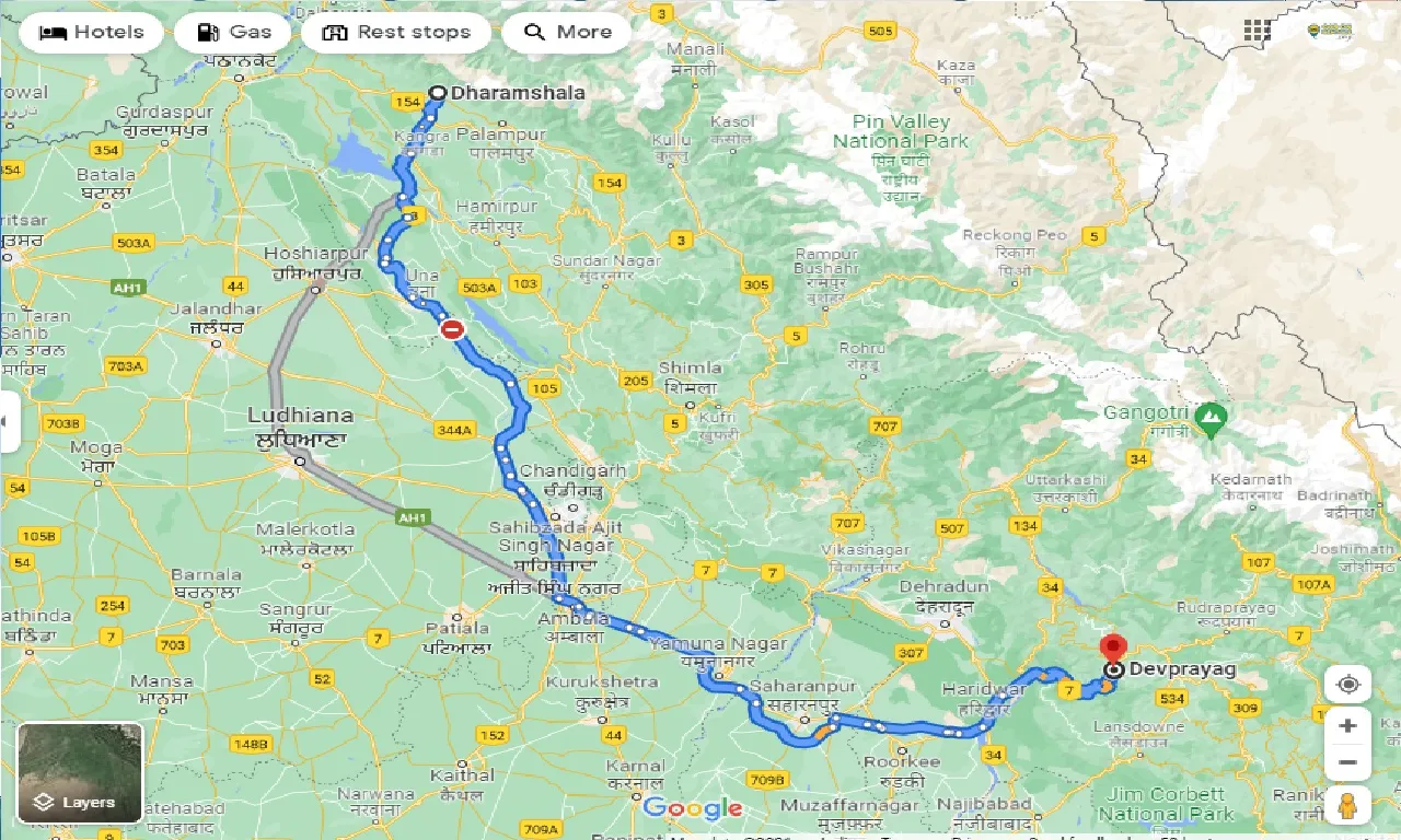 dharamshala-to-devprayag-taxi