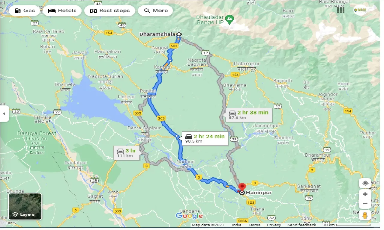 Dharamshala To Hamirpur Round Trip dharamshala-to-hamirpur-round-trip