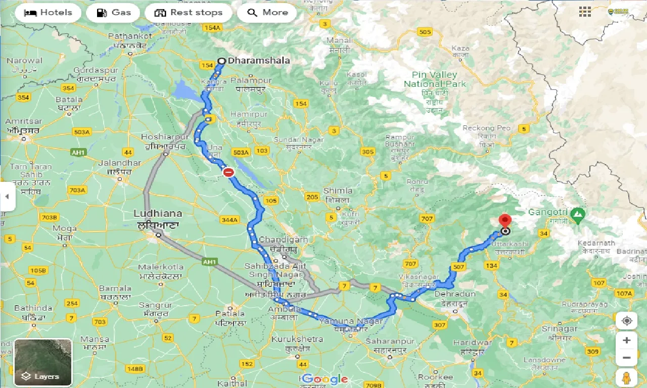 dharamshala-to-hanuman-chatti-one-way