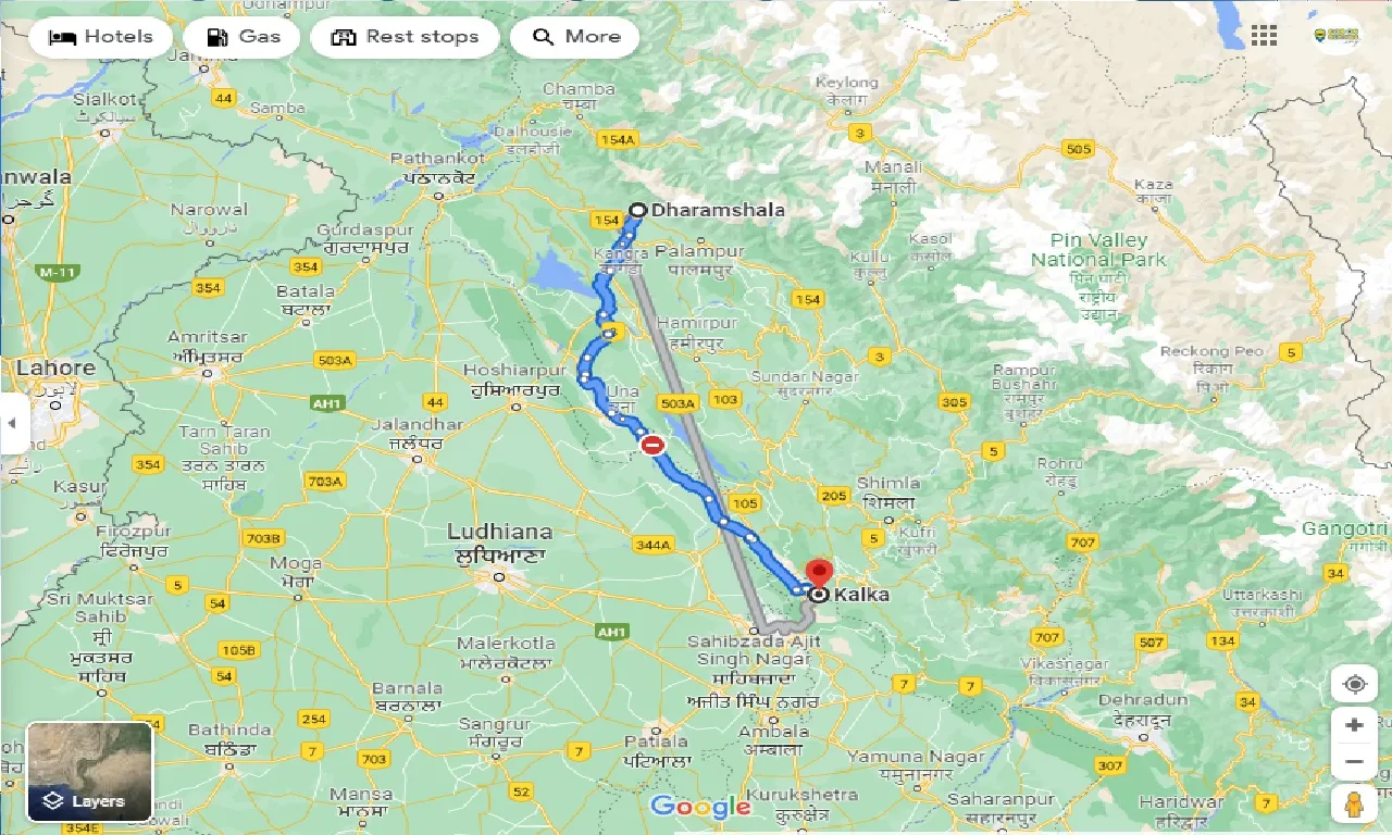 dharamshala-to-kalka-taxi