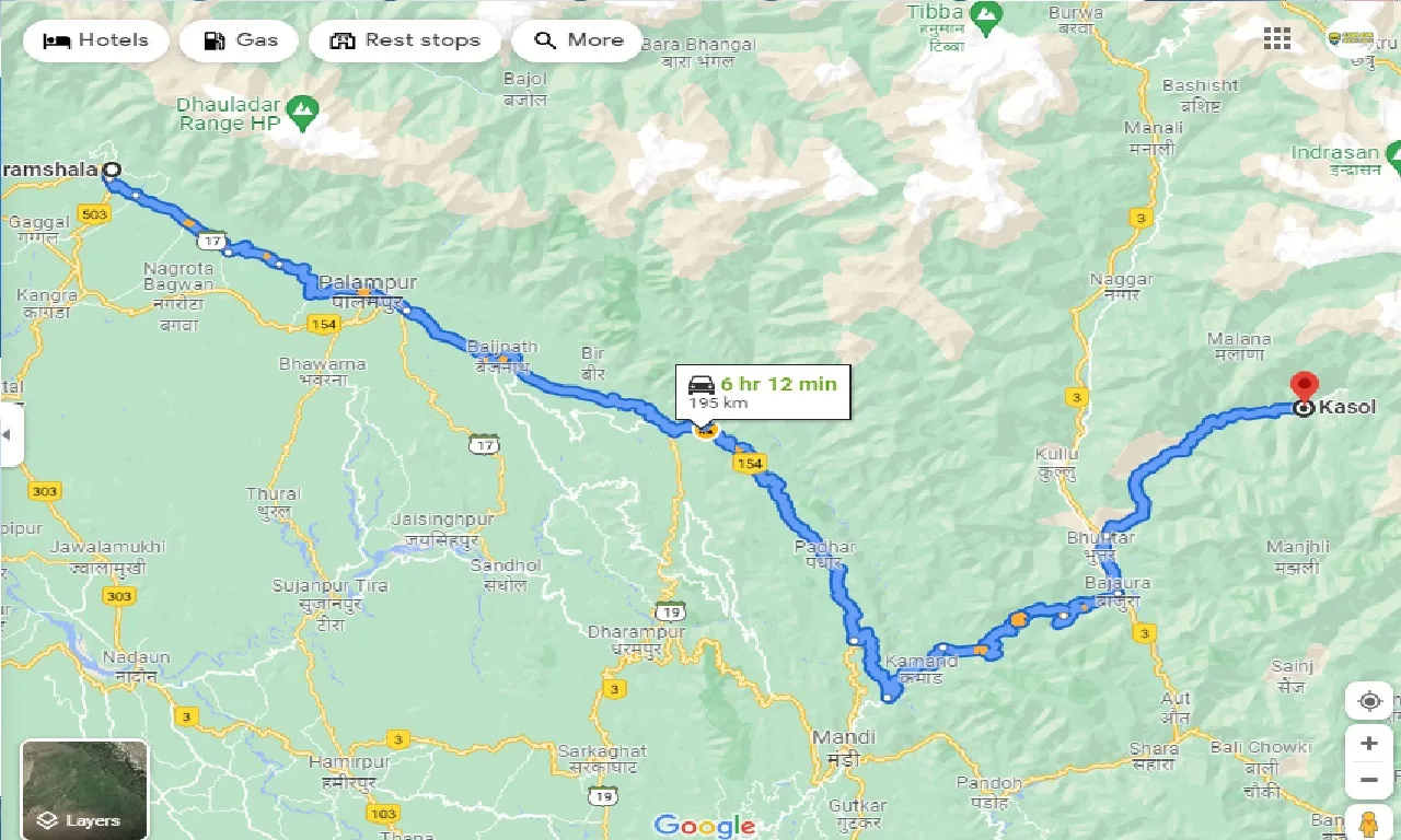 dharamshala-to-kasol-one-way