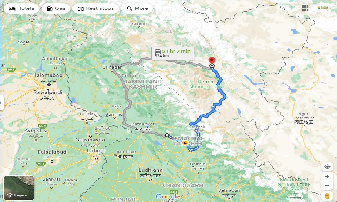 dharamshala-to-ladakh-taxi