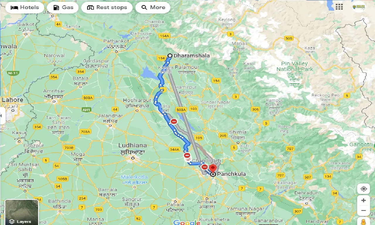 dharamshala-to-panchkula-taxi