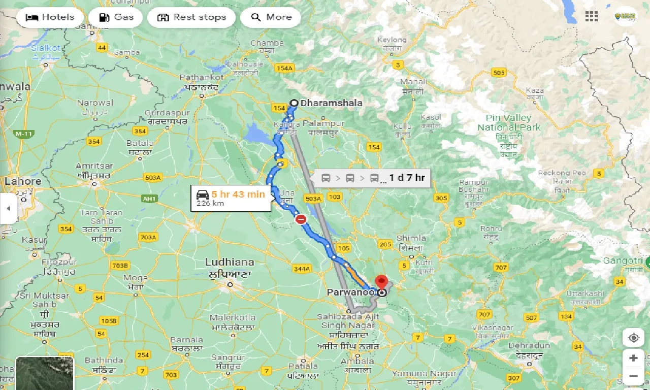 dharamshala-to-parwanoo-taxi