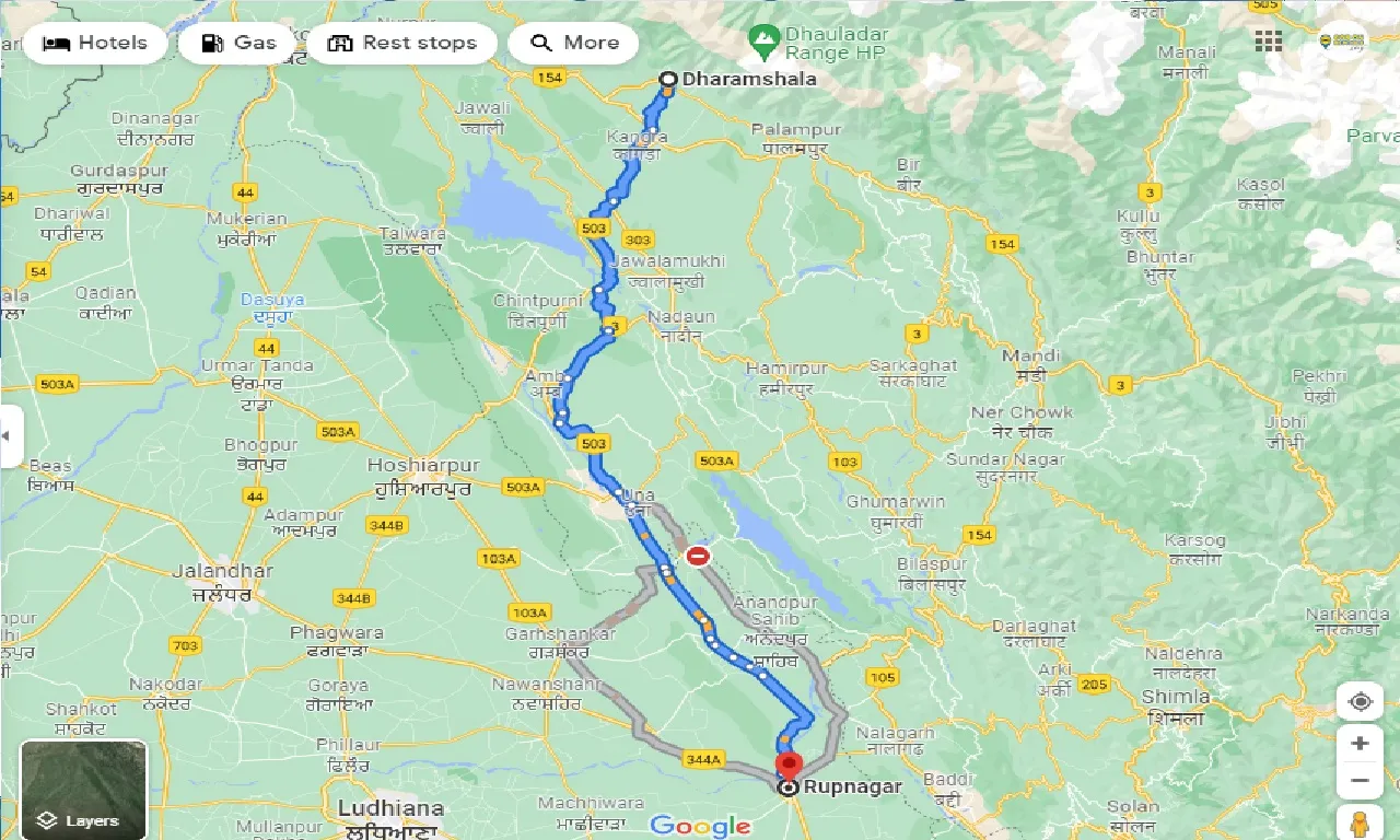 dharamshala-to-ropar-one-way