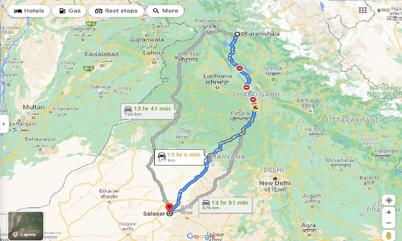 dharamshala-to-salasar-taxi