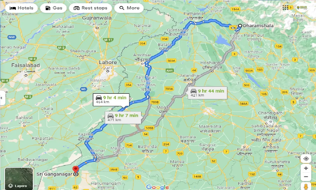 dharamshala-to-sri-ganganagar-one-way