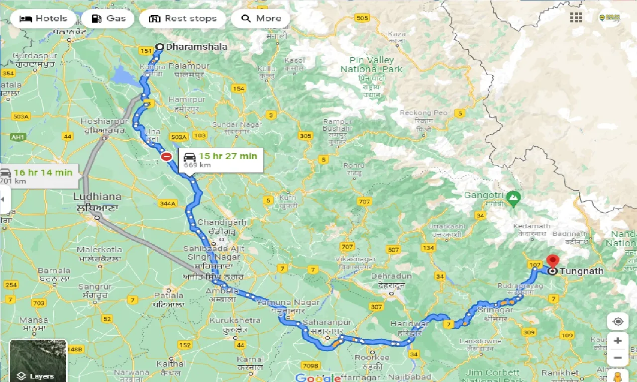 dharamshala-to-tungnath-one-way