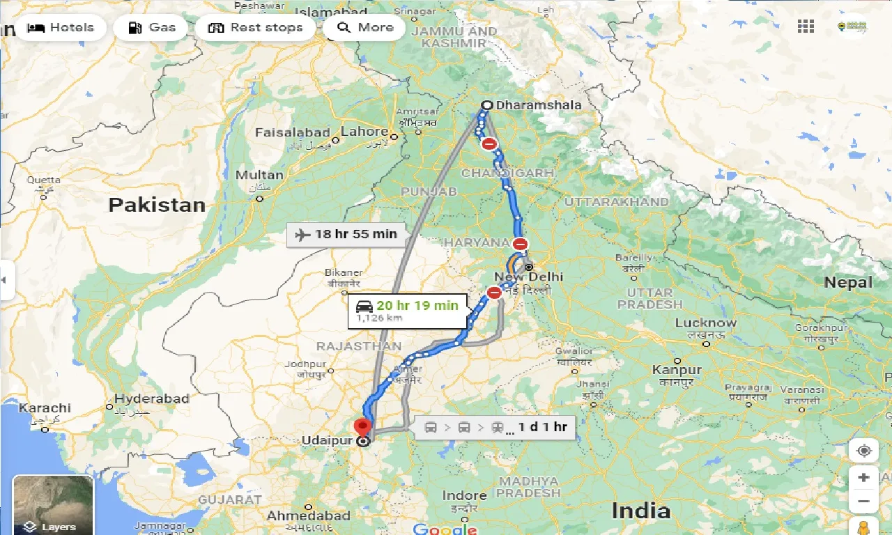 dharamshala-to-udaipur-taxi