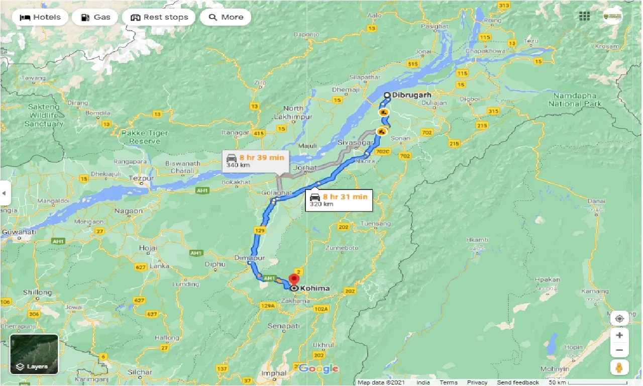 dibrugarh-to-kohima-round-trip