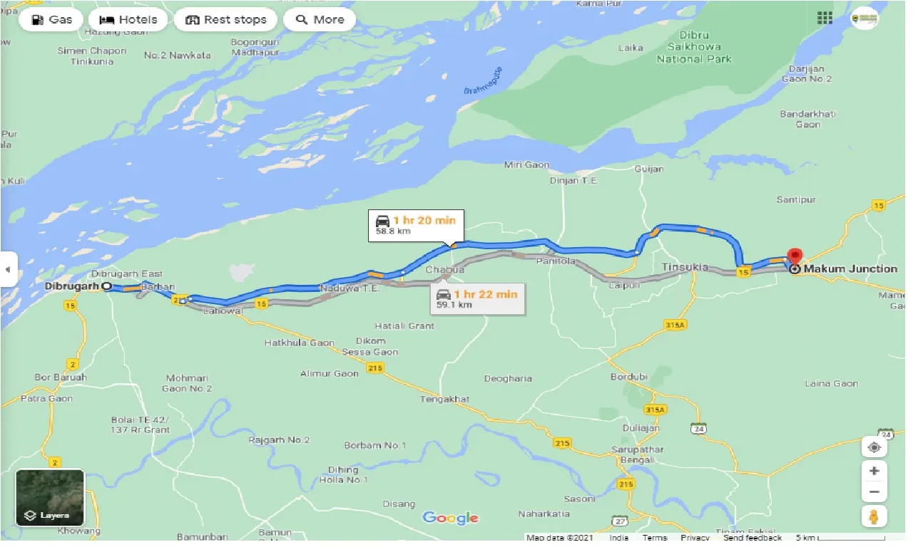 dibrugarh-to-makum-jn-one-way
