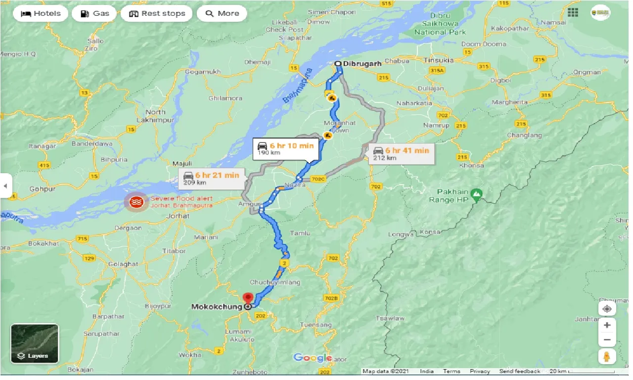 dibrugarh-to-mokokchung-one-way