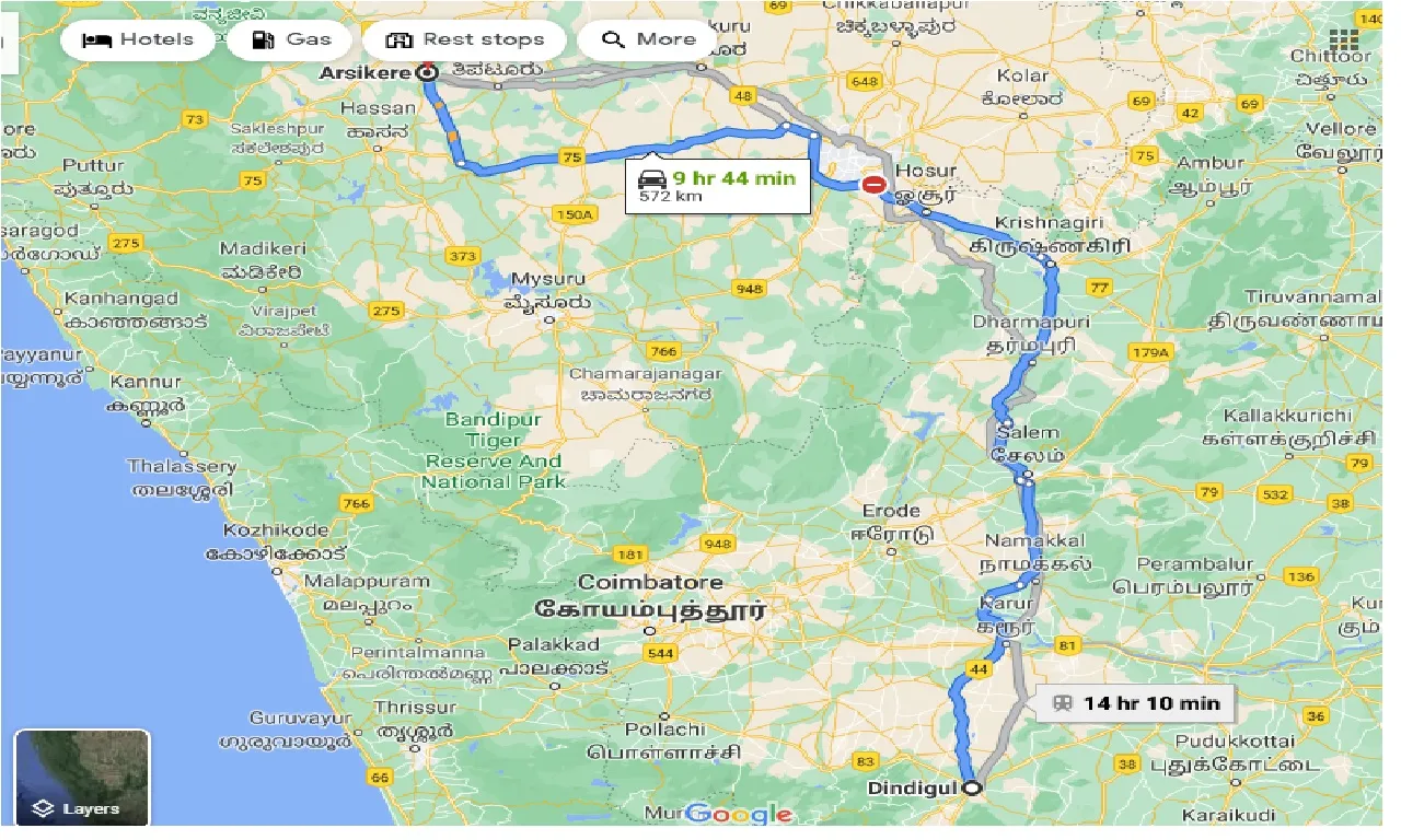 dindigul-to-arsikere-taxi
