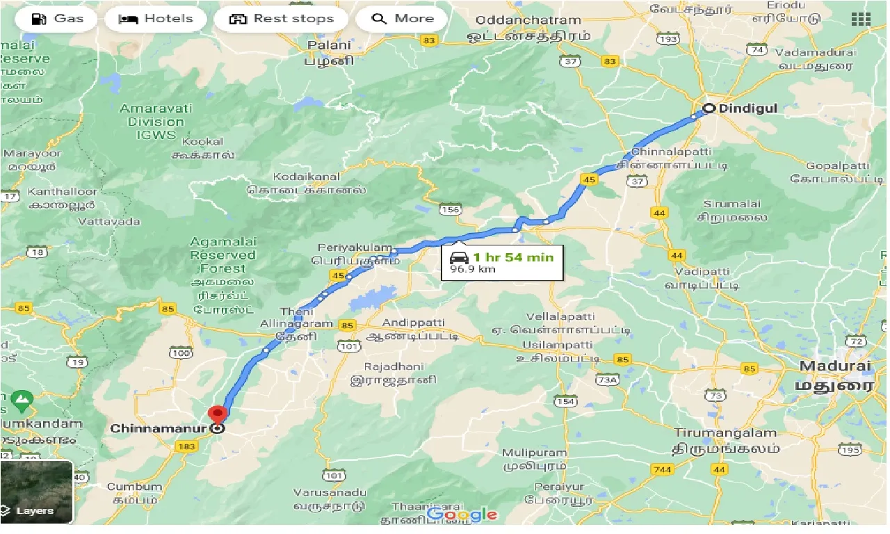 dindigul-to-chinnamanur-one-way