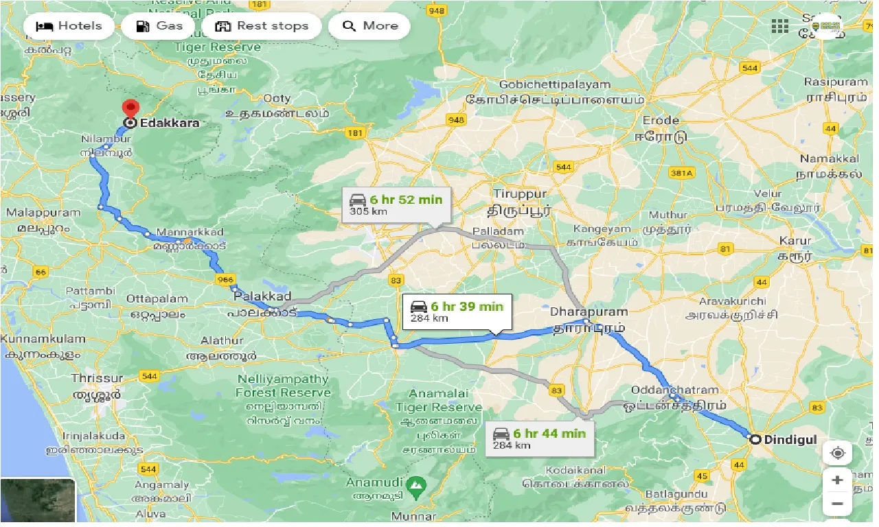 dindigul-to-edakkara-one-way