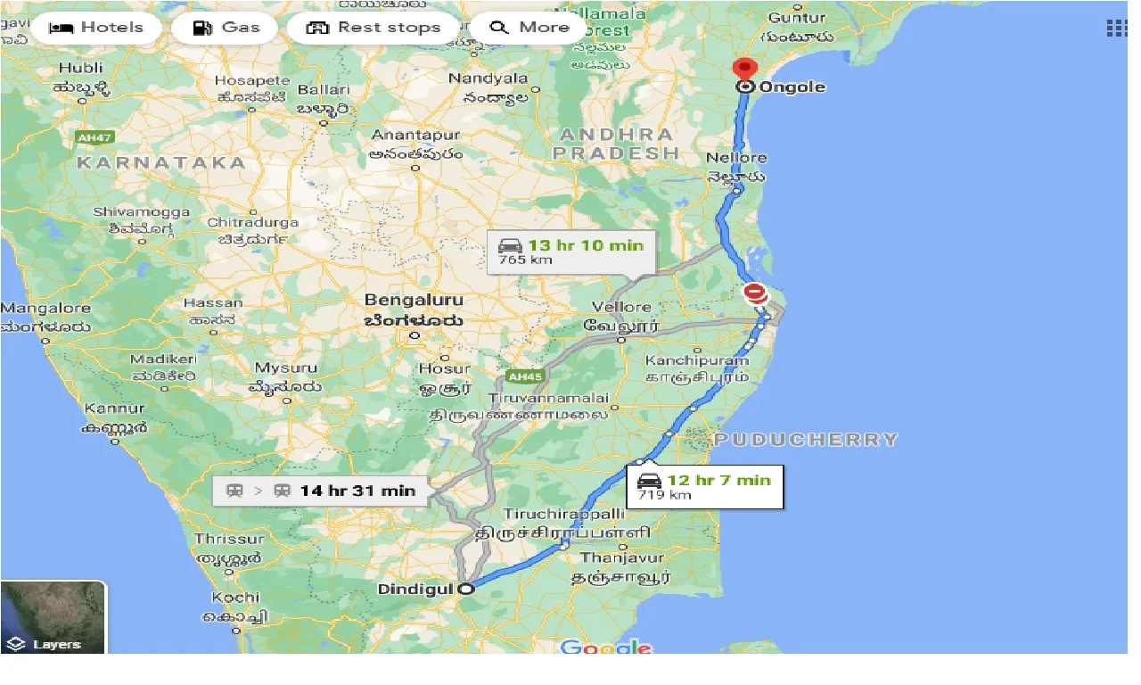 dindigul-to-ongole-taxi