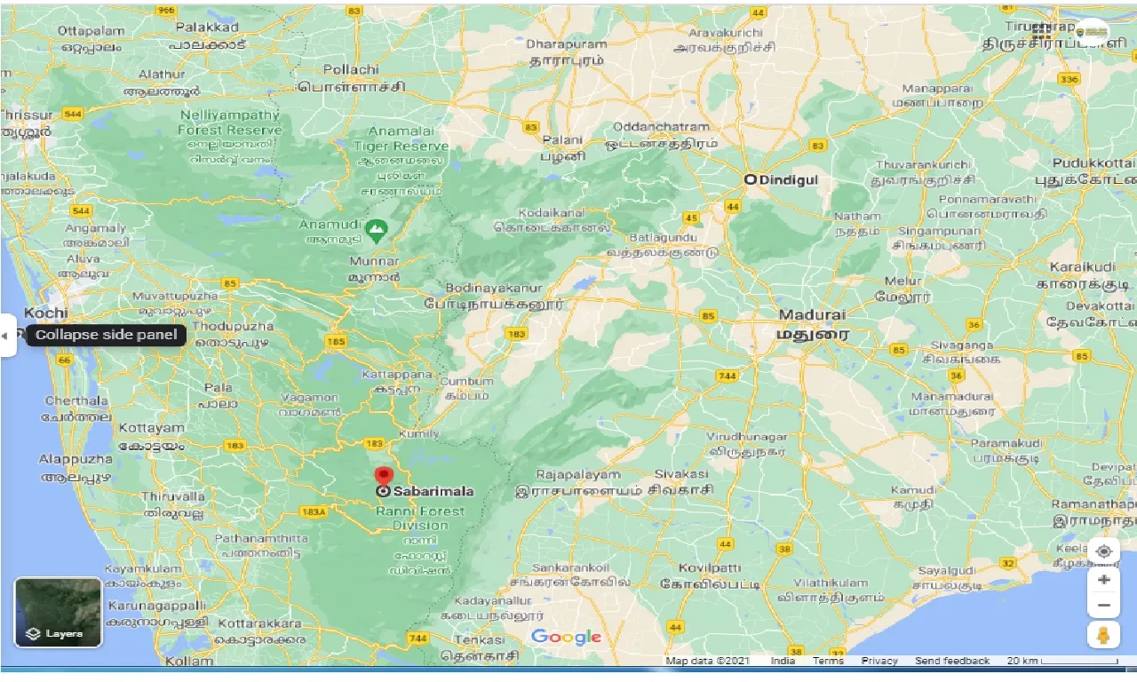 dindigul-to-sabarimala-one-way