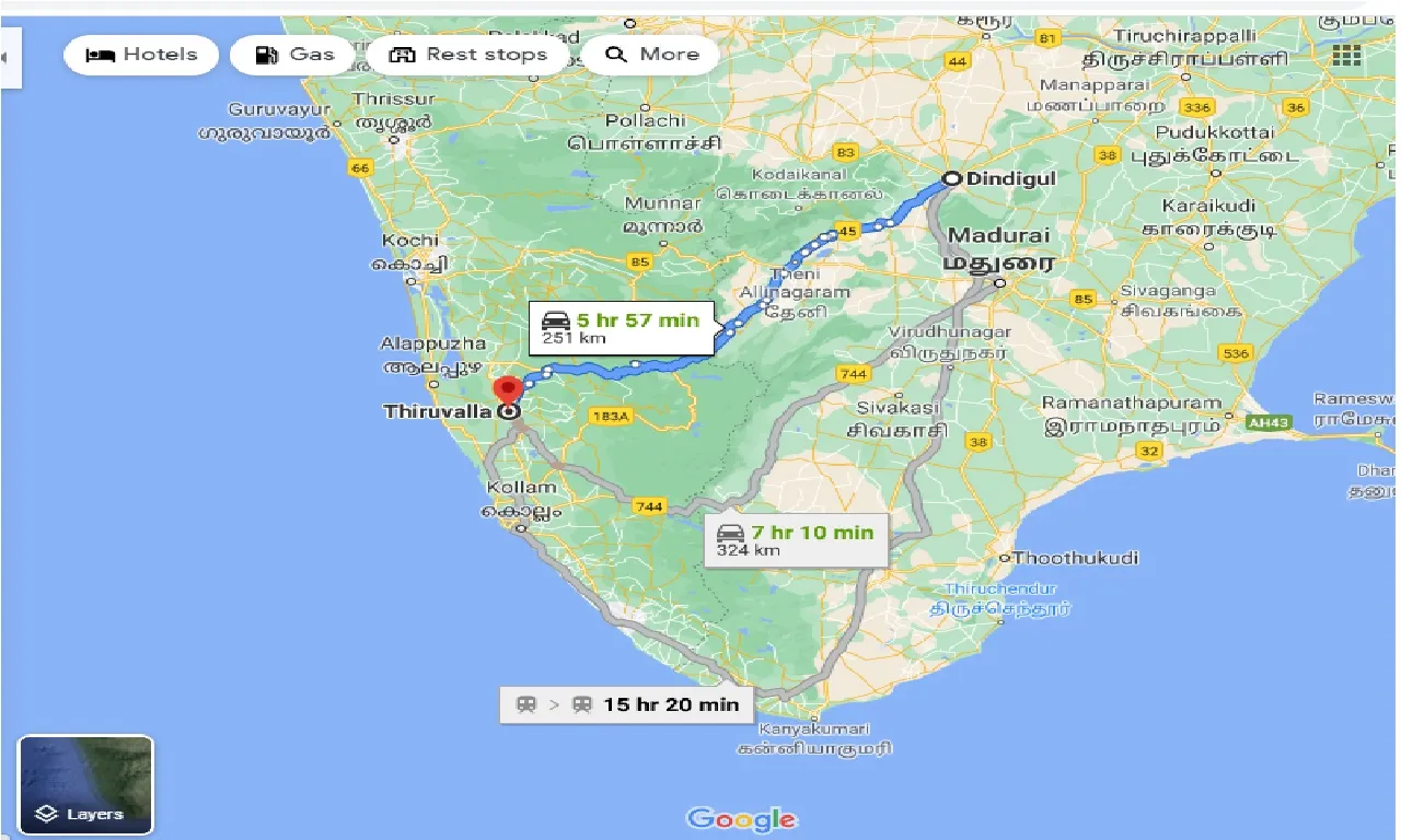 dindigul-to-thiruvalla-one-way