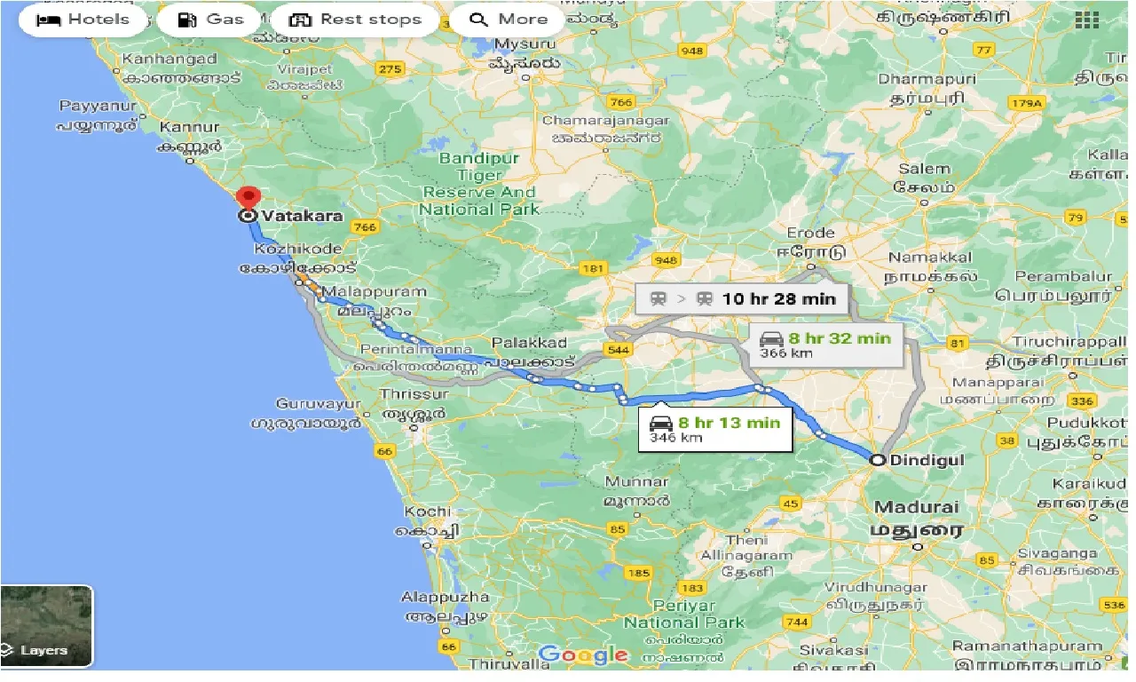 dindigul-to-vatakara-one-way