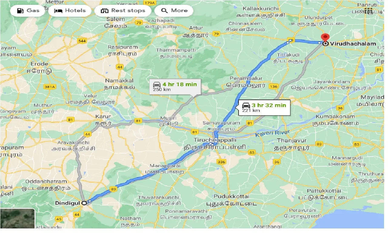 dindigul-to-virudhachalam-one-way