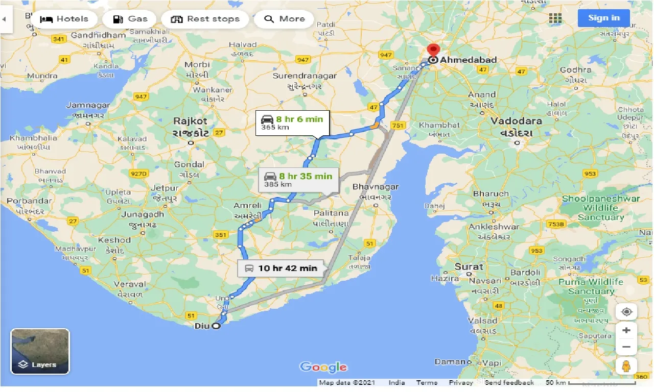 diu-to-ahmedabad-taxi