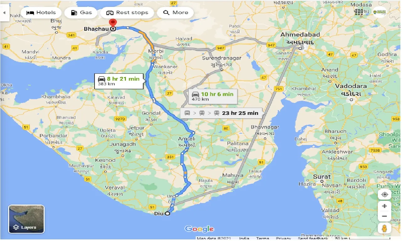 diu-to-bhachau-one-way