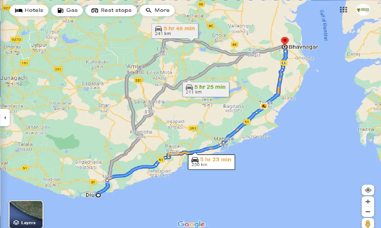 diu-to-bhavnagar-one-way