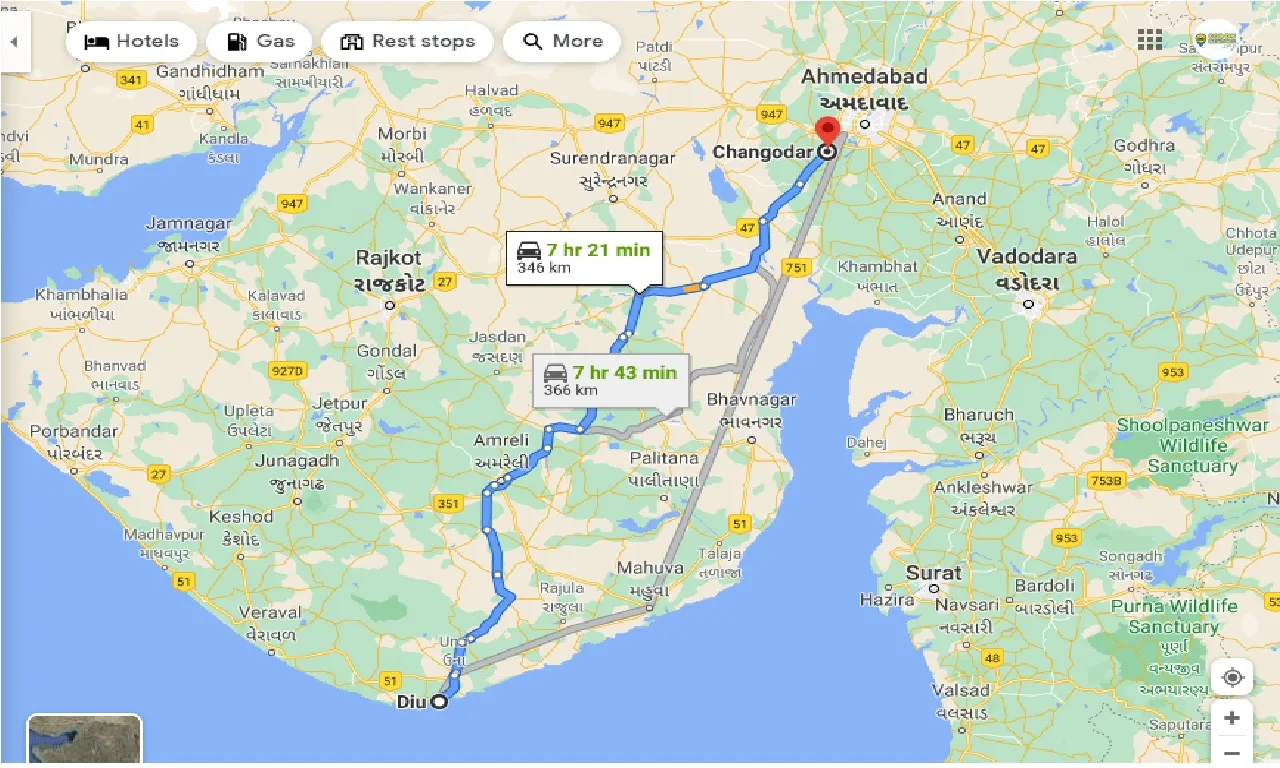 diu-to-changodar-taxi