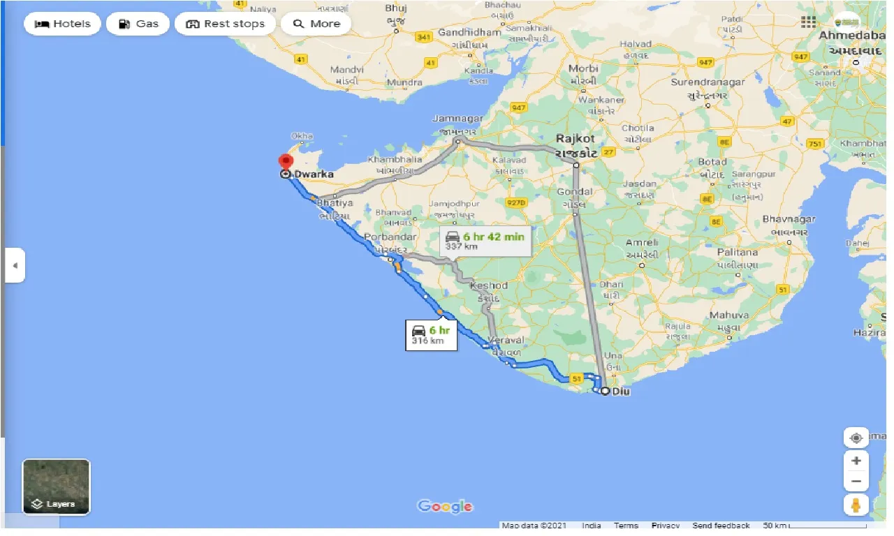 diu-to-dwarka-round-trip