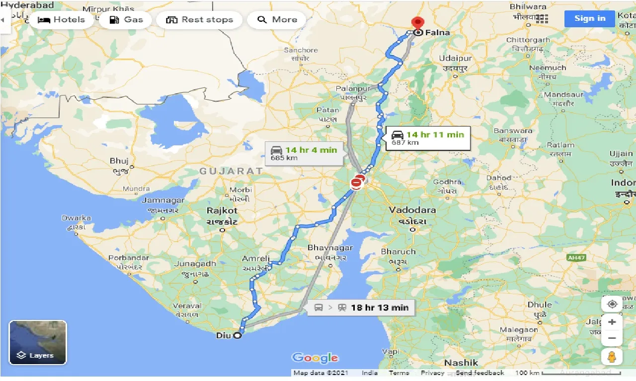 diu-to-falna-one-way