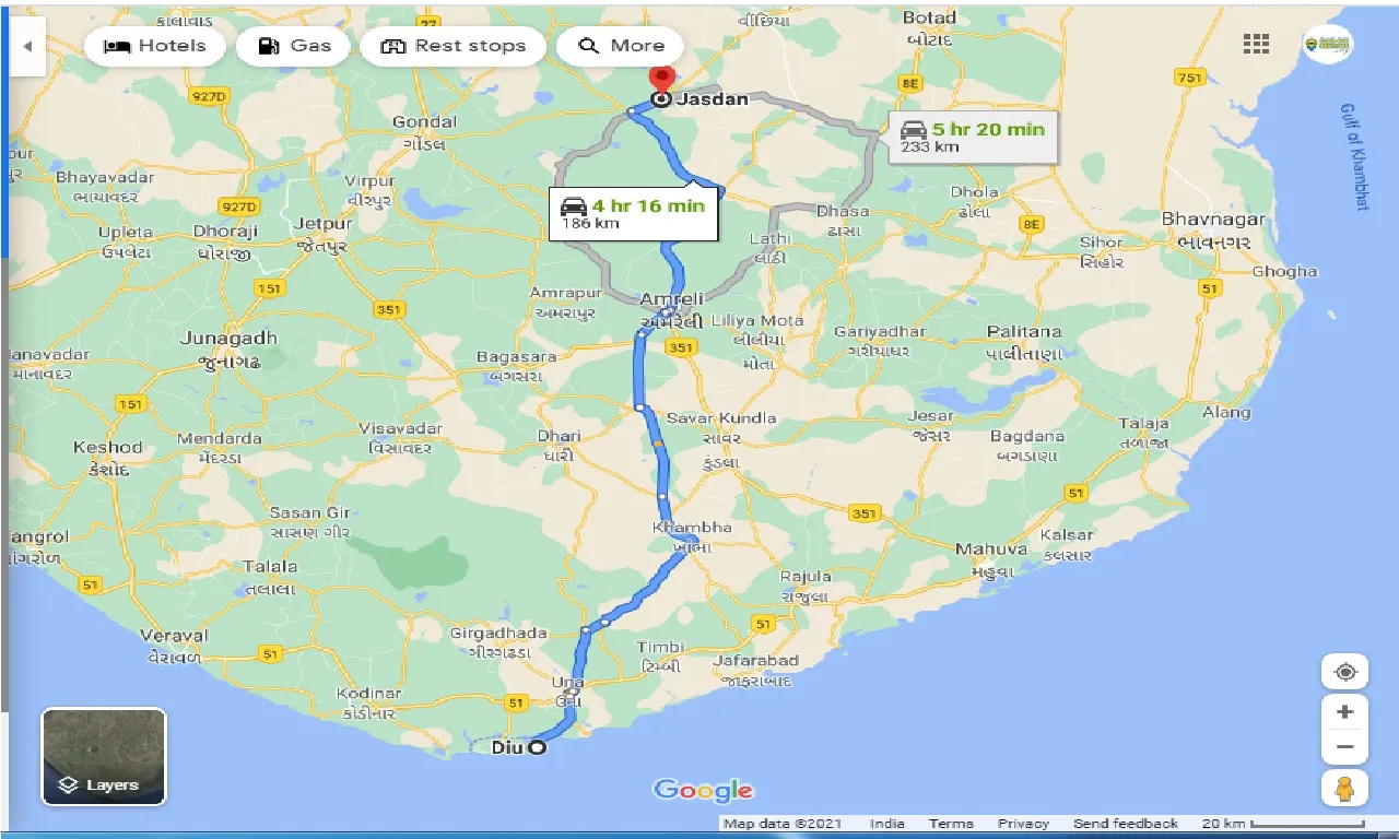 diu-to-jasdan-one-way
