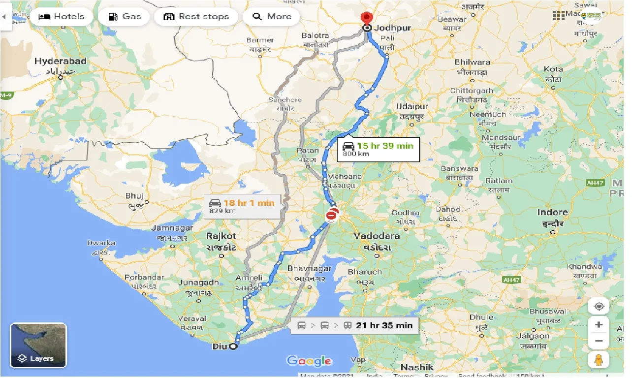 diu-to-jodhpur-one-way