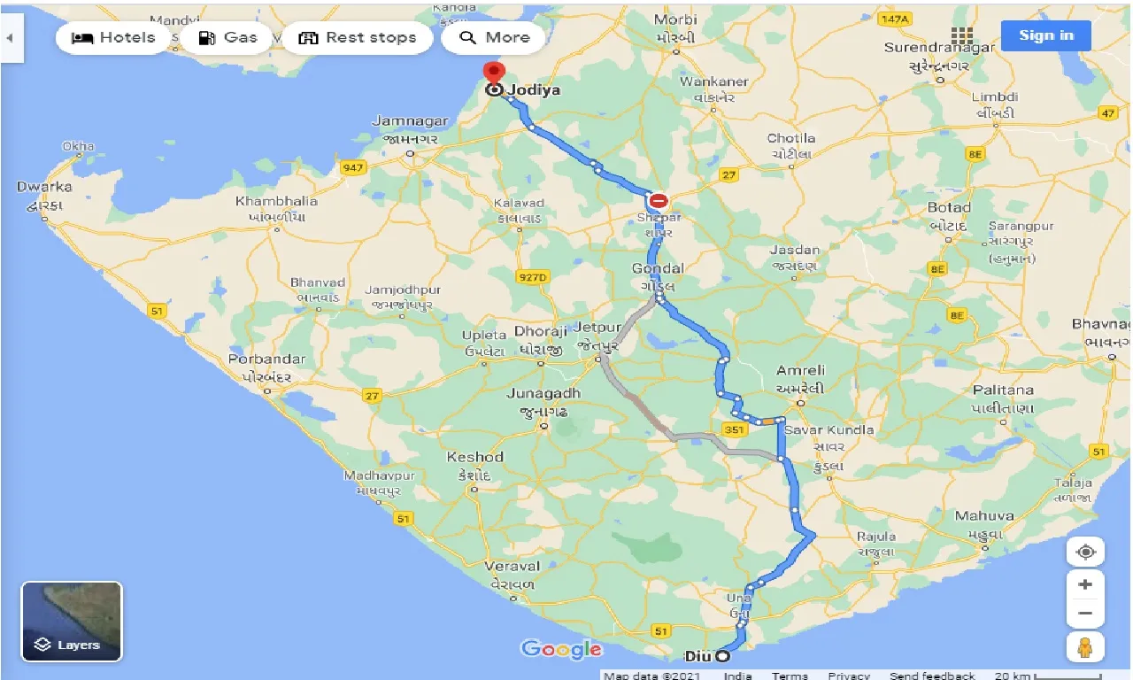 diu-to-jodiya-taxi
