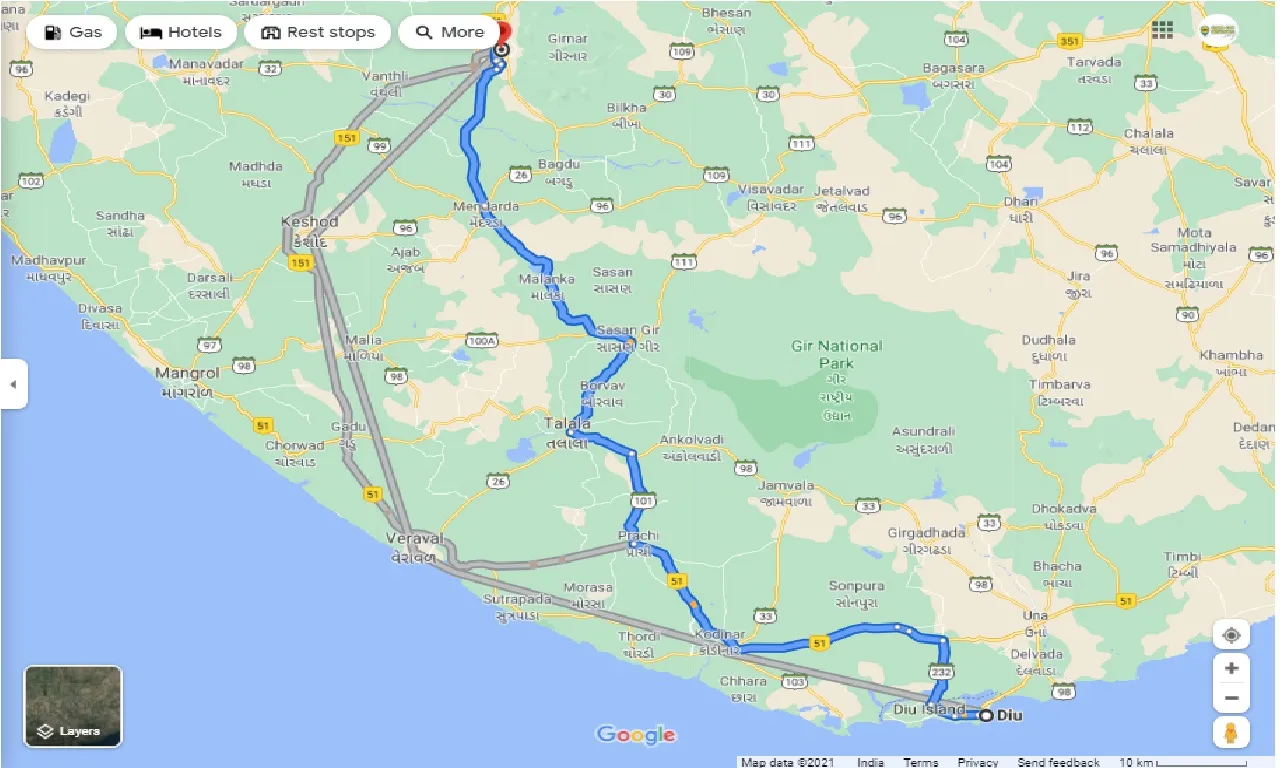 diu-to-junagadh-round-trip