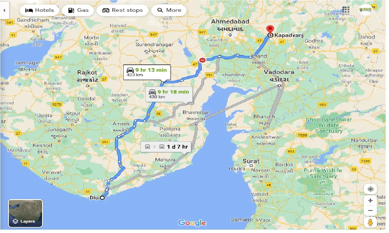diu-to-kapadvanj-one-way