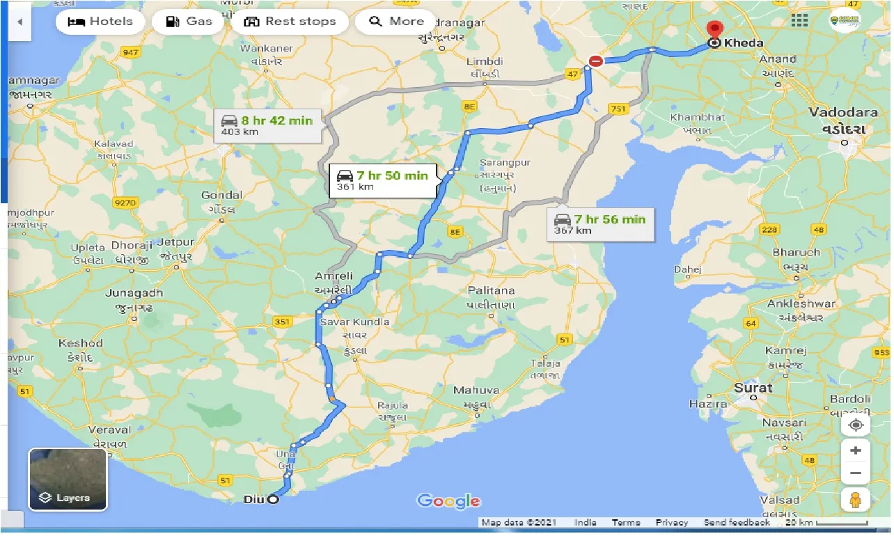 diu-to-kheda-taxi