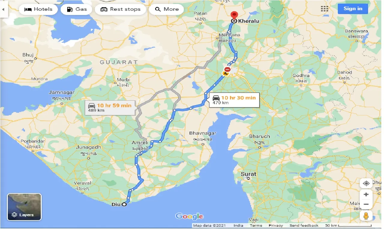 diu-to-kheralu-one-way