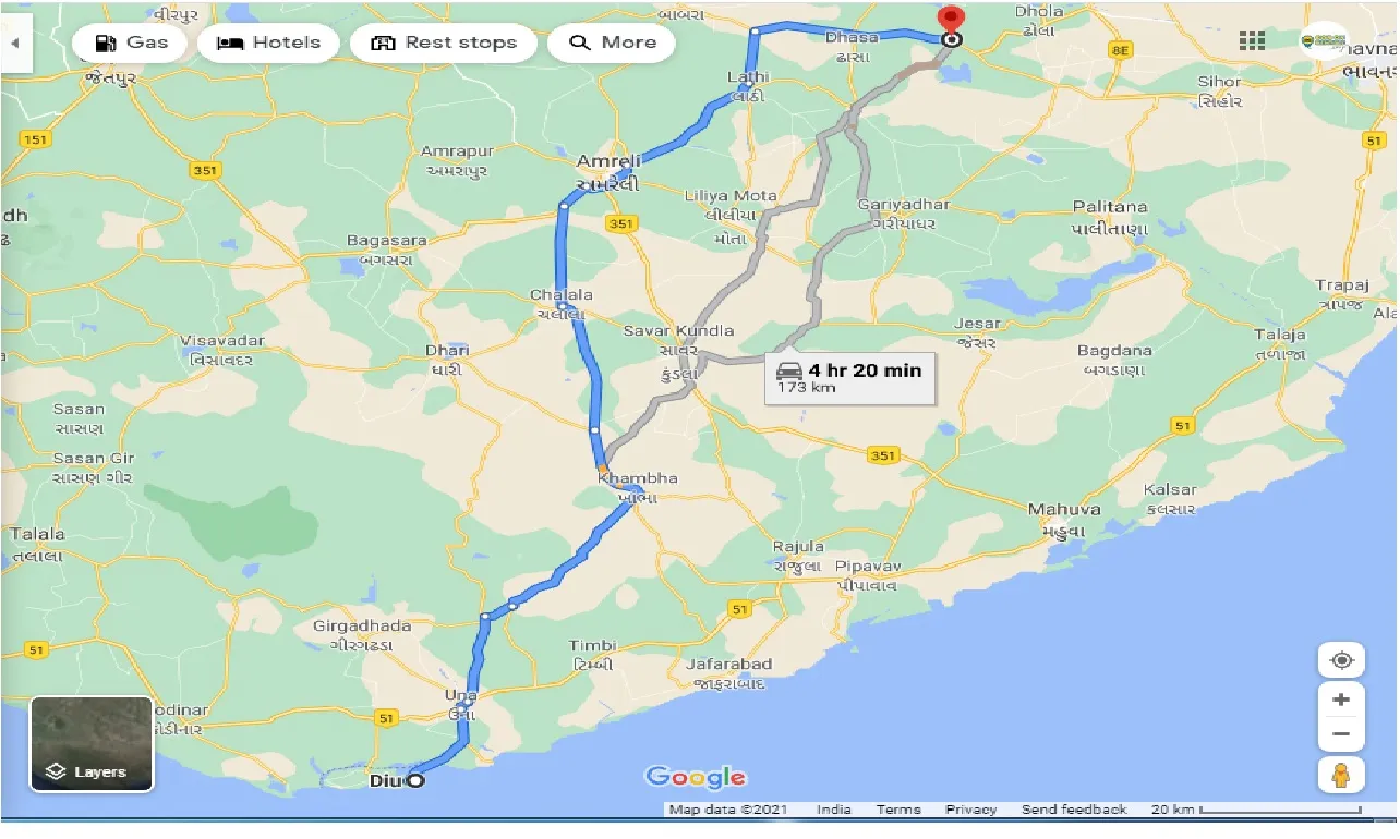 diu-to-limda-one-way