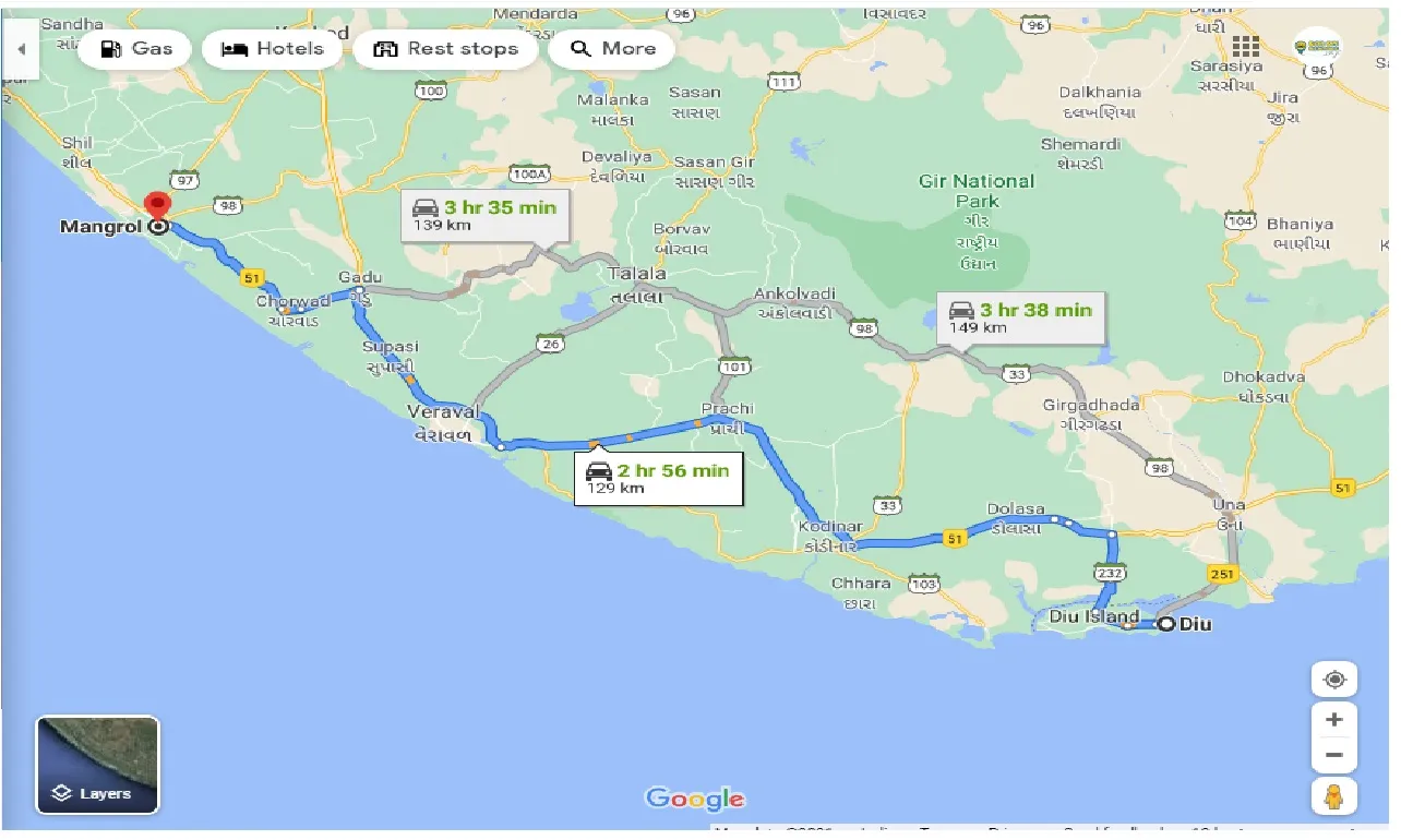 diu-to-mangrol-one-way