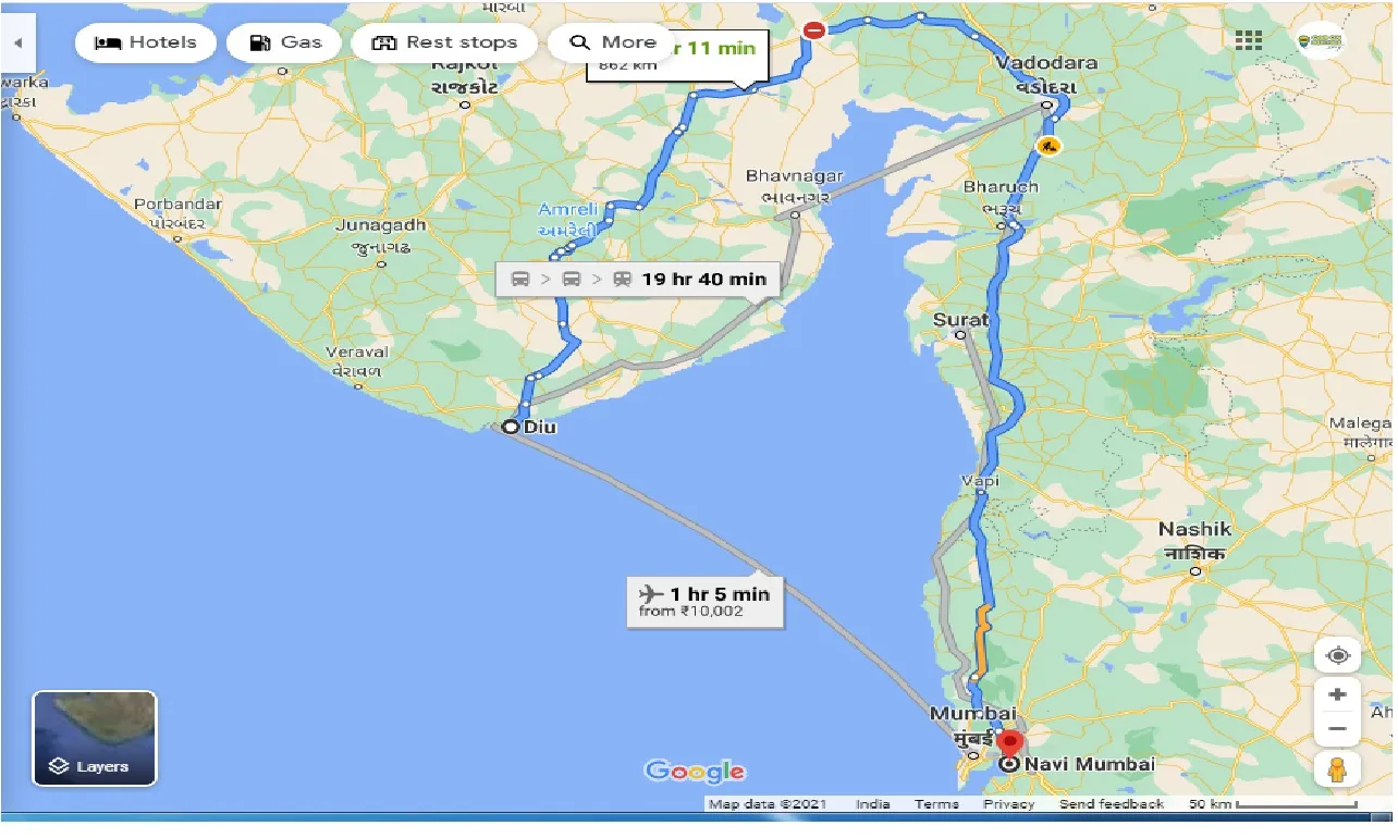 diu-to-navi-mumbai-one-way