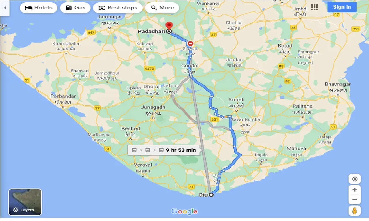 diu-to-padadhari-one-way