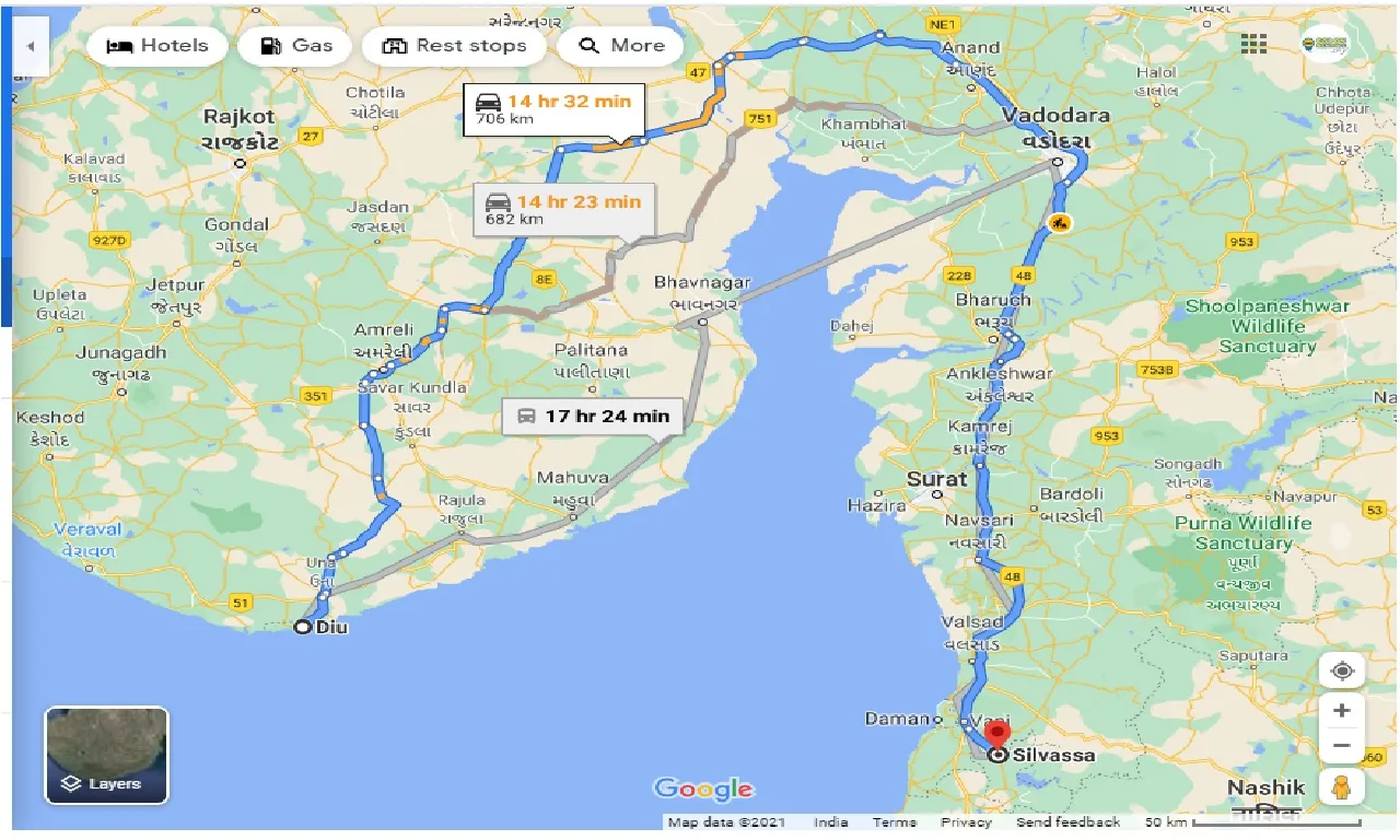 diu-to-silvassa-taxi