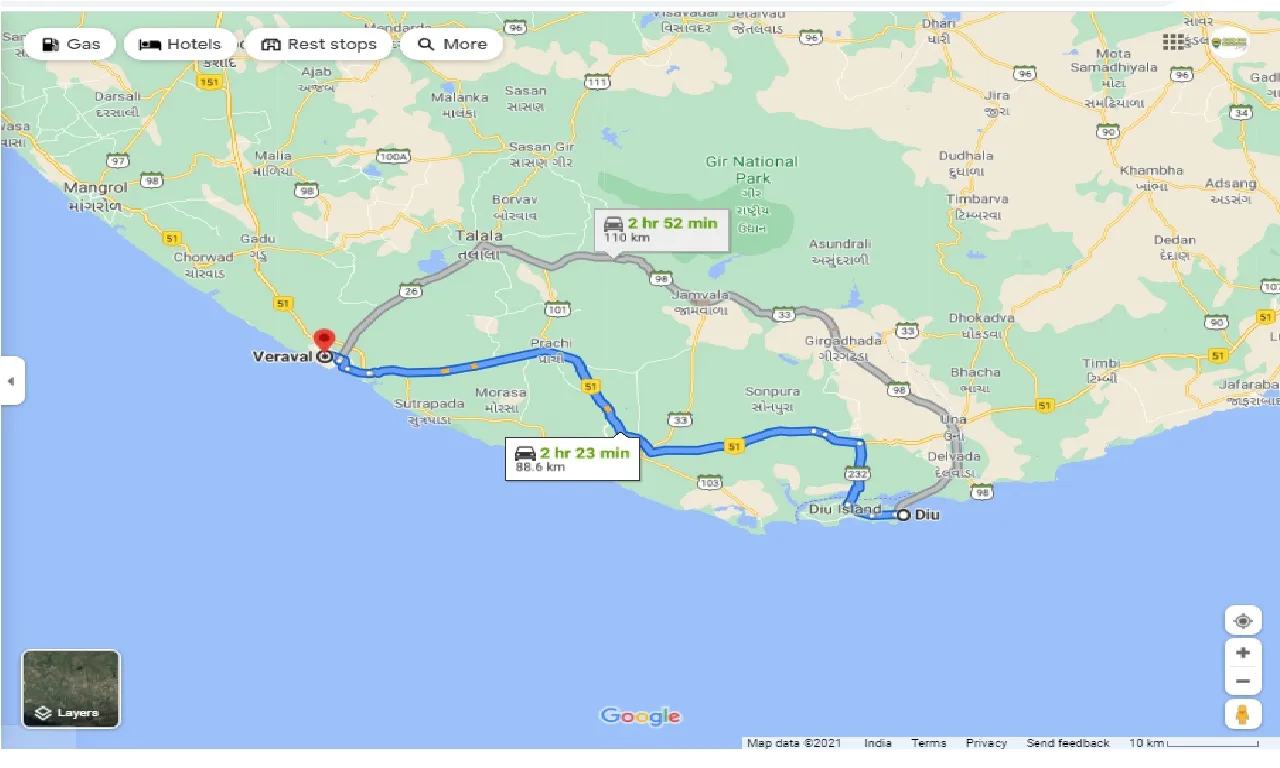 diu-to-veraval-one-way