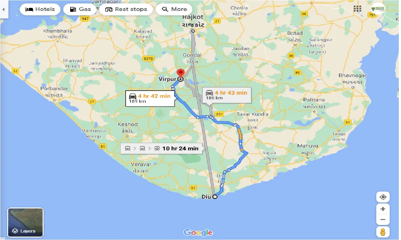 diu-to-virpur-taxi