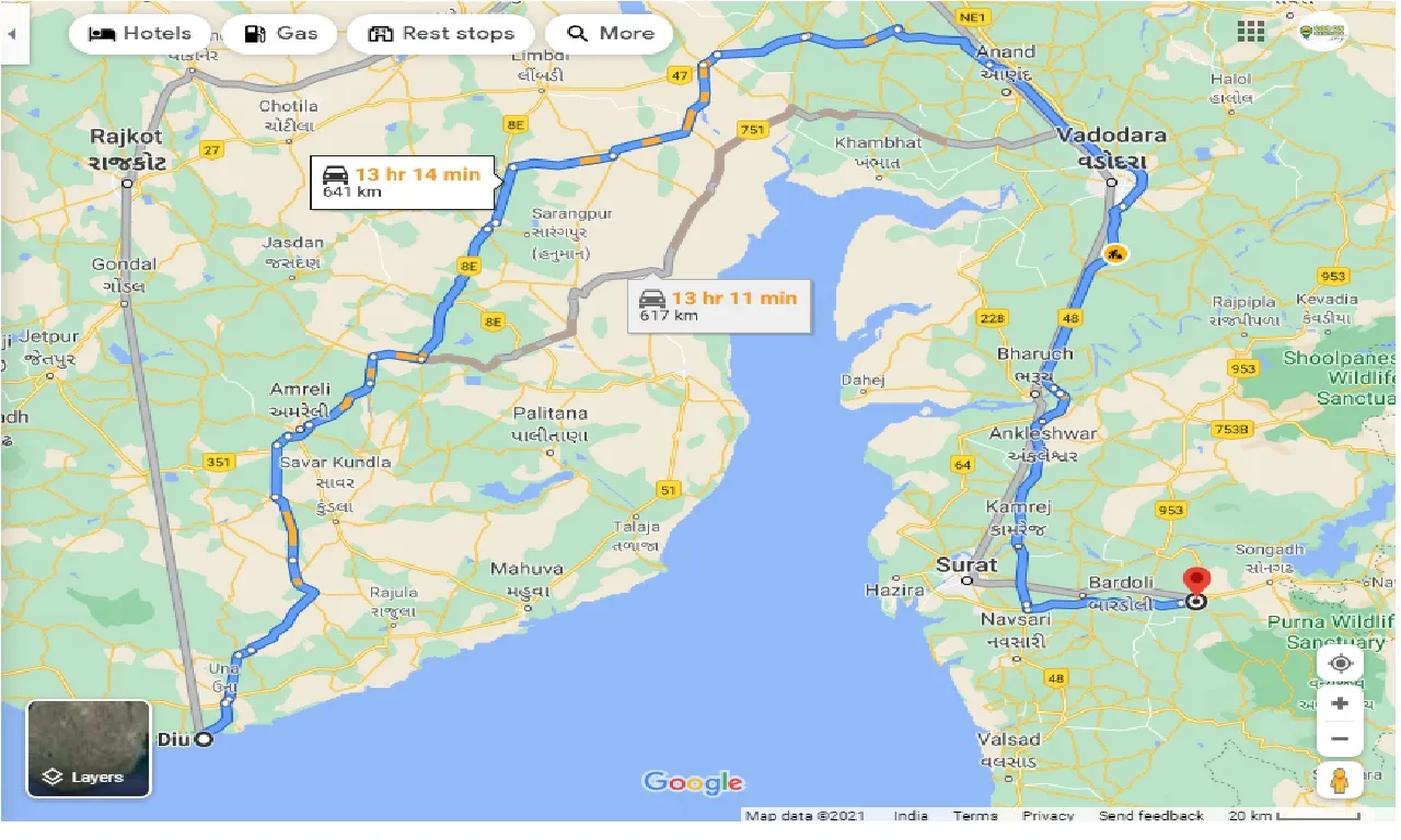 diu-to-vyara-one-way